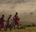 Walking with the Masaai at Tortilis Camp