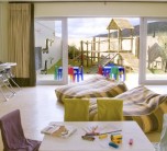 Playroom at the child-friendly Sanbona Gondwana Lodge